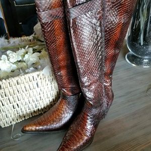 Genuine Python BOOTS